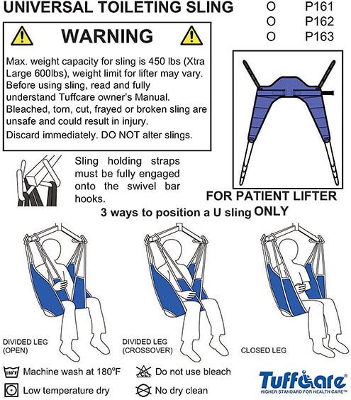 Universal Toileting Sling